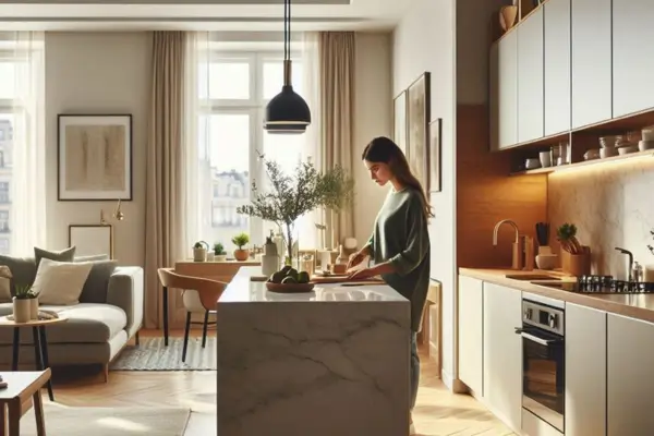 Como deixar o apartamento aconchegante sem usar muitos objetos